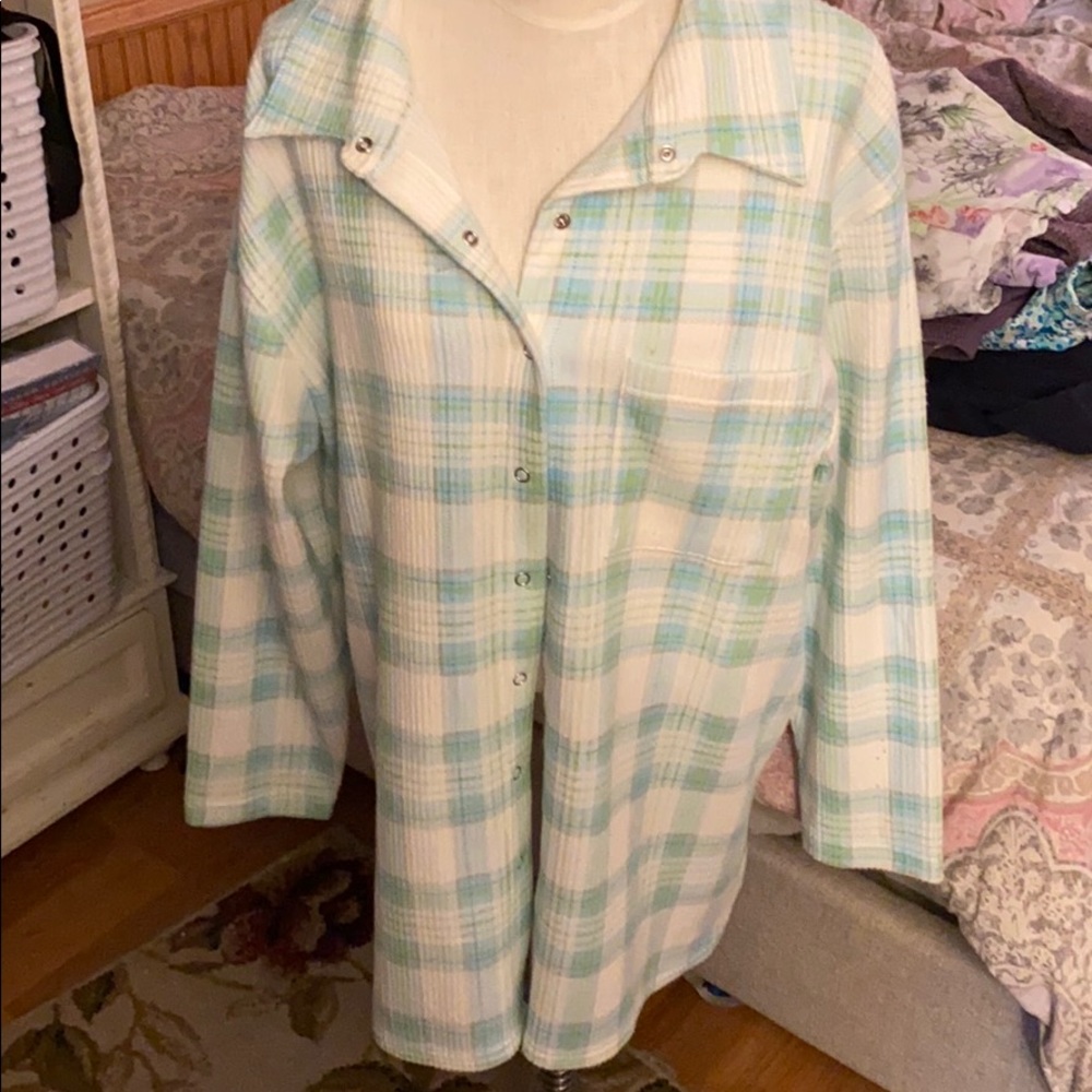 Cozy fleece like top